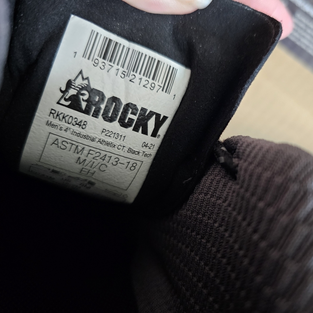 ROCKY Men's Rocky Industrial Athletix Lo-Top Composite Toe Work Shoe - Picture 13 of 13